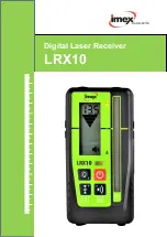 Предварительный просмотр 1 страницы imex LRX10 Instruction Manual