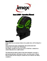 imex LX25P Operation Manuals preview