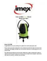 imex LX33G Instruction Manual preview