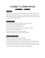 Preview for 2 page of imex Moisture Pro MP100 User Manual