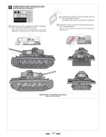 Предварительный просмотр 17 страницы imex panzer iii 12080 Instruction Manual