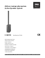 IMG STAGE LINE C-RAY Instruction Manual preview