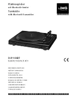 IMG STAGE LINE DJP-106BT Instruction Manual preview