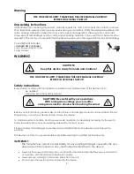 Preview for 4 page of IMG STAGE LINE LC-8PRO Instruction Manual