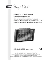 IMG STAGE LINE LED-500DX Instruction Manual preview