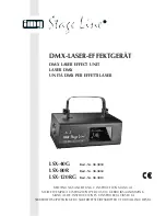 IMG STAGE LINE LSX-120RG Instruction Manual предпросмотр