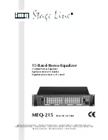 IMG STAGE LINE MEO-215 Instruction Manual предпросмотр