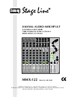 IMG STAGE LINE MMX-122 Instruction Manual предпросмотр