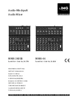 Предварительный просмотр 1 страницы IMG STAGE LINE MMX-24USB Instruction Manual