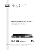 Предварительный просмотр 1 страницы IMG STAGE LINE MMX-602 Instruction Manual