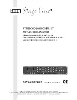 IMG STAGE LINE MPX-410DMP Instruction Manual preview