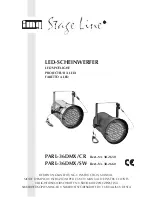 Предварительный просмотр 1 страницы IMG STAGE LINE PARL-36DMX/CR Instruction Manual