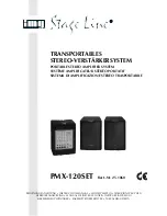 IMG STAGE LINE PMX-120SET Instruction Manual preview