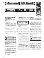 Предварительный просмотр 8 страницы IMG STAGE LINE SD-112RDS/BT Instruction Manual