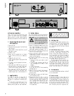 Preview for 6 page of IMG STAGE LINE STA-125 Instruction Manual