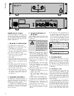 Preview for 8 page of IMG STAGE LINE STA-125 Instruction Manual