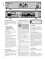 Preview for 12 page of IMG STAGE LINE STA-125 Instruction Manual