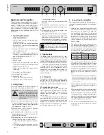 Preview for 6 page of IMG STAGE LINE STA-400D Instruction Manual