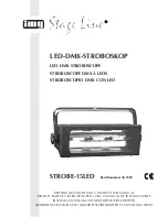 Предварительный просмотр 1 страницы IMG STAGE LINE STROBE-15LED Instruction Manual