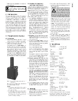 Предварительный просмотр 17 страницы IMG STAGE LINE TRITON-350 Instruction Manual