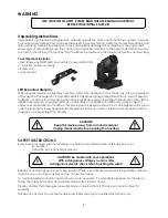 Preview for 3 page of IMG STAGE LINE TWIST-5LED Instruction Manual