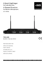 IMG STAGE LINE TXS-606DT Instruction Manual preview