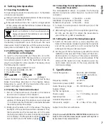 Preview for 7 page of IMG STAGELINE 1000184 Instruction Manual