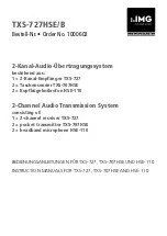 Preview for 1 page of IMG STAGELINE 1000602 Instruction Manuals