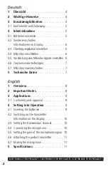 Preview for 10 page of IMG STAGELINE 1000602 Instruction Manuals