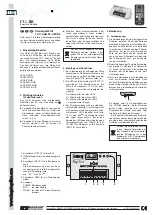 Preview for 1 page of IMG STAGELINE 38.4060 Quick Manual