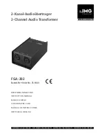 IMG STAGELINE FGA-202 Instruction Manual preview