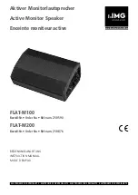 Preview for 1 page of IMG STAGELINE FLAT-M200 Instruction Manual