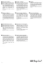 Preview for 2 page of IMG STAGELINE MMX-830 Instruction Manual