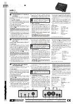 Preview for 2 page of IMG STAGELINE MPR-1 Quick Manual