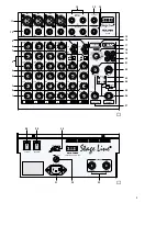 Предварительный просмотр 3 страницы IMG STAGELINE PMX-70DSP Instruction Manual