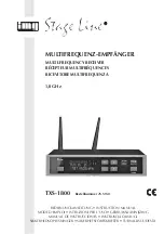 Preview for 1 page of IMG STAGELINE TXS-1800 Instruction Manual