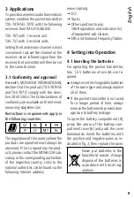 Предварительный просмотр 9 страницы IMG STAGELINE TXS-707HSE Instruction Manual