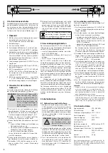 Preview for 4 page of IMG STAGELINE TXS-875DS Instruction Manual