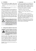 Preview for 11 page of IMG STAGELINE WASH-40LED/SW Instruction Manual