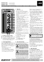 IMG STAGELINE WAVE-08A Instructions Manual preview