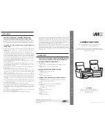 IMG Power Recliner User Manual предпросмотр