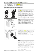 Preview for 1 page of IMI Hydronic 4360-00.301 Installation And Operating Instructions Manual