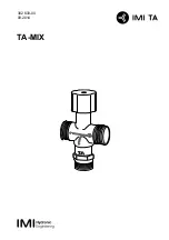 Предварительный просмотр 1 страницы IMI Hydronic IMI TA TA-MIX Quick Start Manual