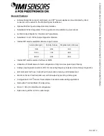 Preview for 9 page of IMI SENSORS 477A05 Installation And Operating Manual