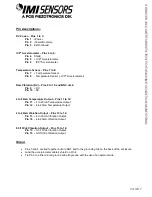 Preview for 12 page of IMI SENSORS 477A05 Installation And Operating Manual