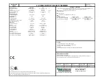 Preview for 20 page of IMI SENSORS 640B00 Installation And Operating Manual