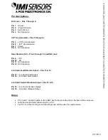 Preview for 10 page of IMI SENSORS 682B05 Operating Manual