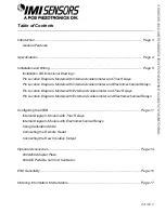 Preview for 7 page of IMI SENSORS 685B-Series Installation And Operating Manual