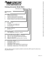 Preview for 23 page of IMI SENSORS 685B-Series Installation And Operating Manual