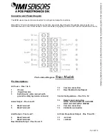 Preview for 13 page of IMI SENSORS Y685B0001A13 Installation And Operating Manual